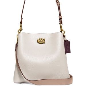 NWT Coach Willow Bucket Bag In Colorblock